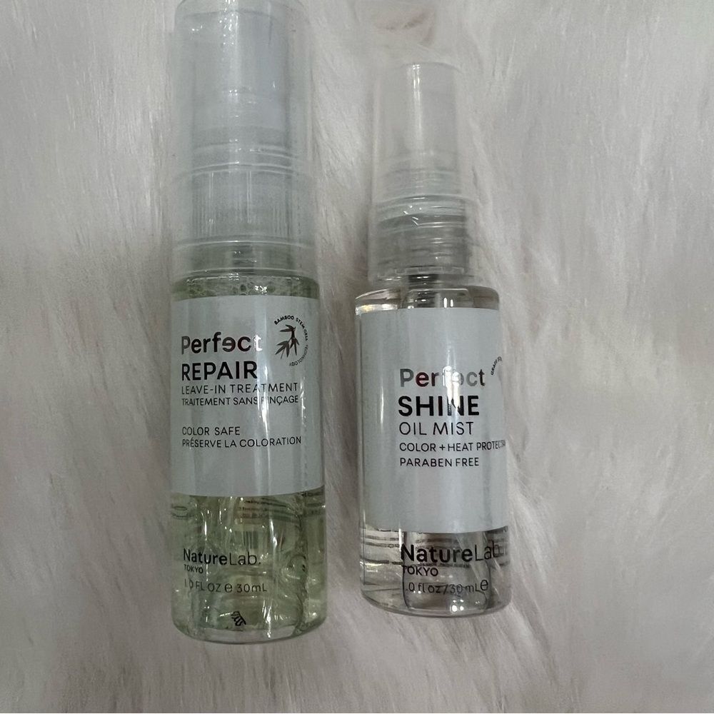 Perfect Repair Leave in Treatment and Perfect Shine Oil Mist